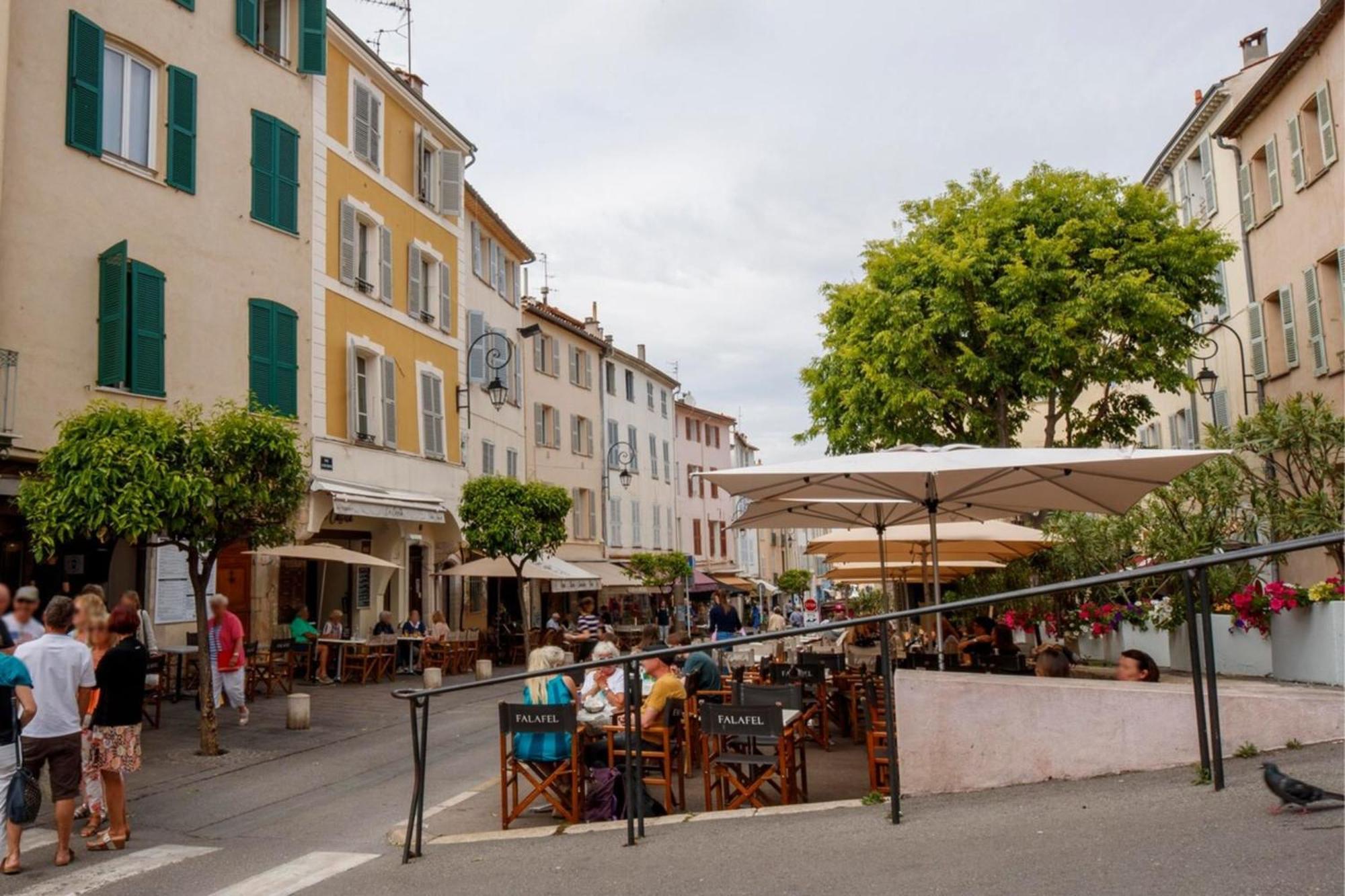 06M - Old Antibes Beautiful Duplex Terrace With Sea View Apartment Luaran gambar