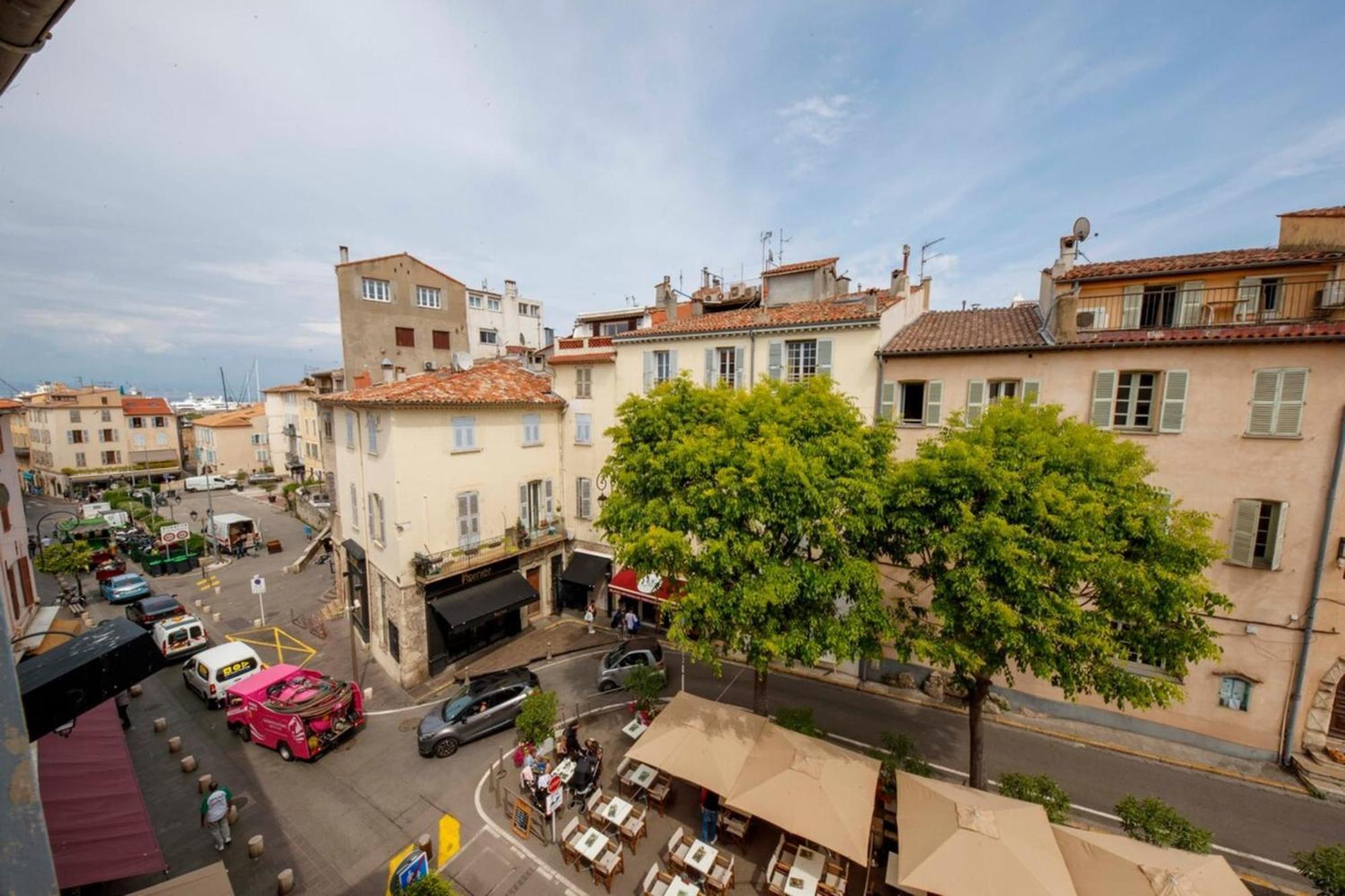 06M - Old Antibes Beautiful Duplex Terrace With Sea View Apartment Luaran gambar