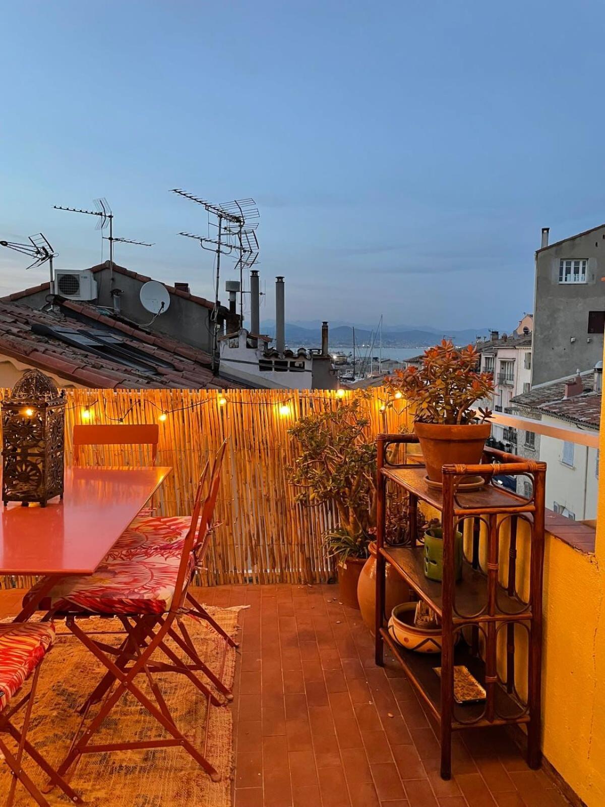 06M - Old Antibes Beautiful Duplex Terrace With Sea View Apartment Luaran gambar