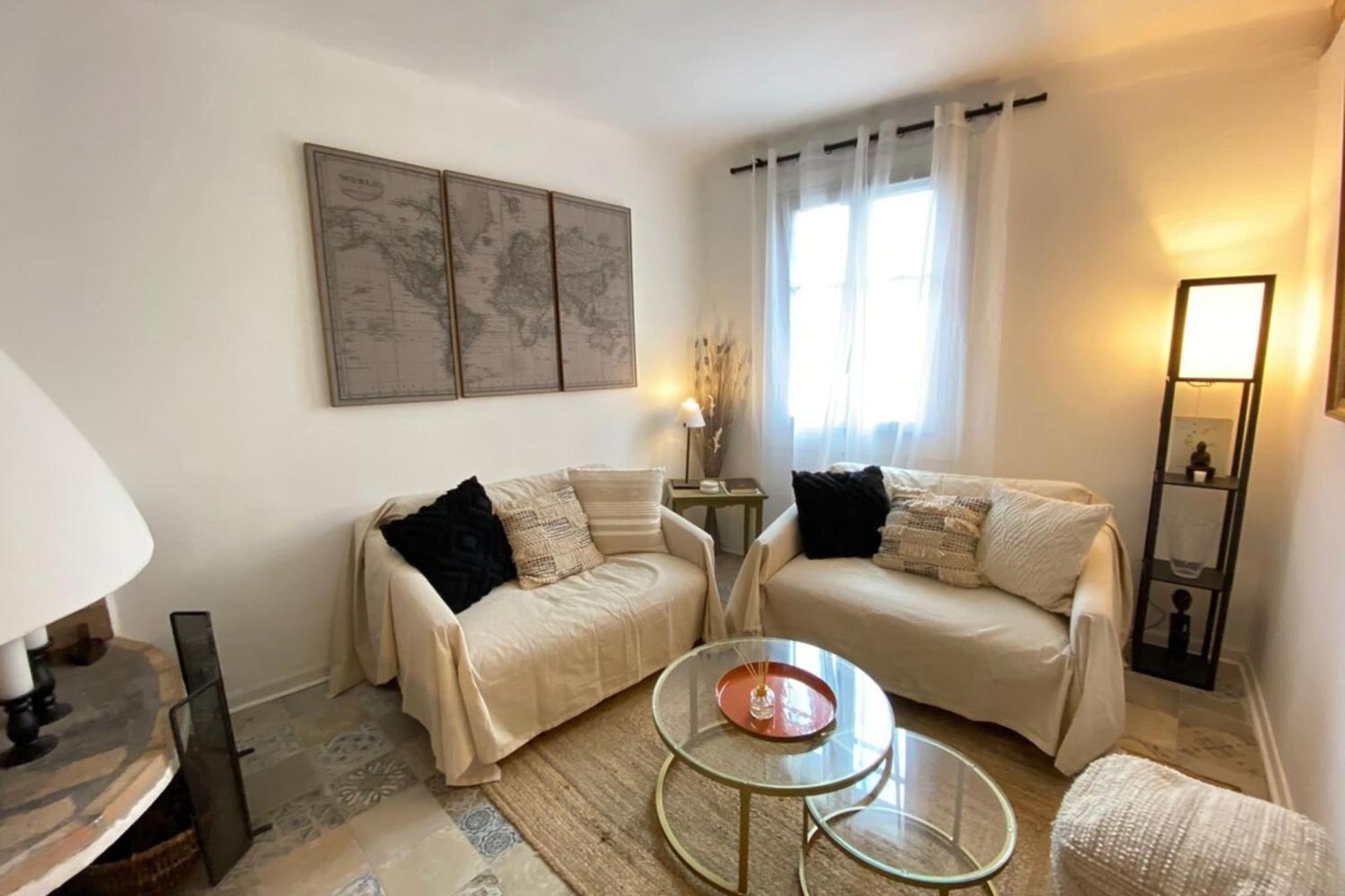 06M - Old Antibes Beautiful Duplex Terrace With Sea View Apartment Luaran gambar