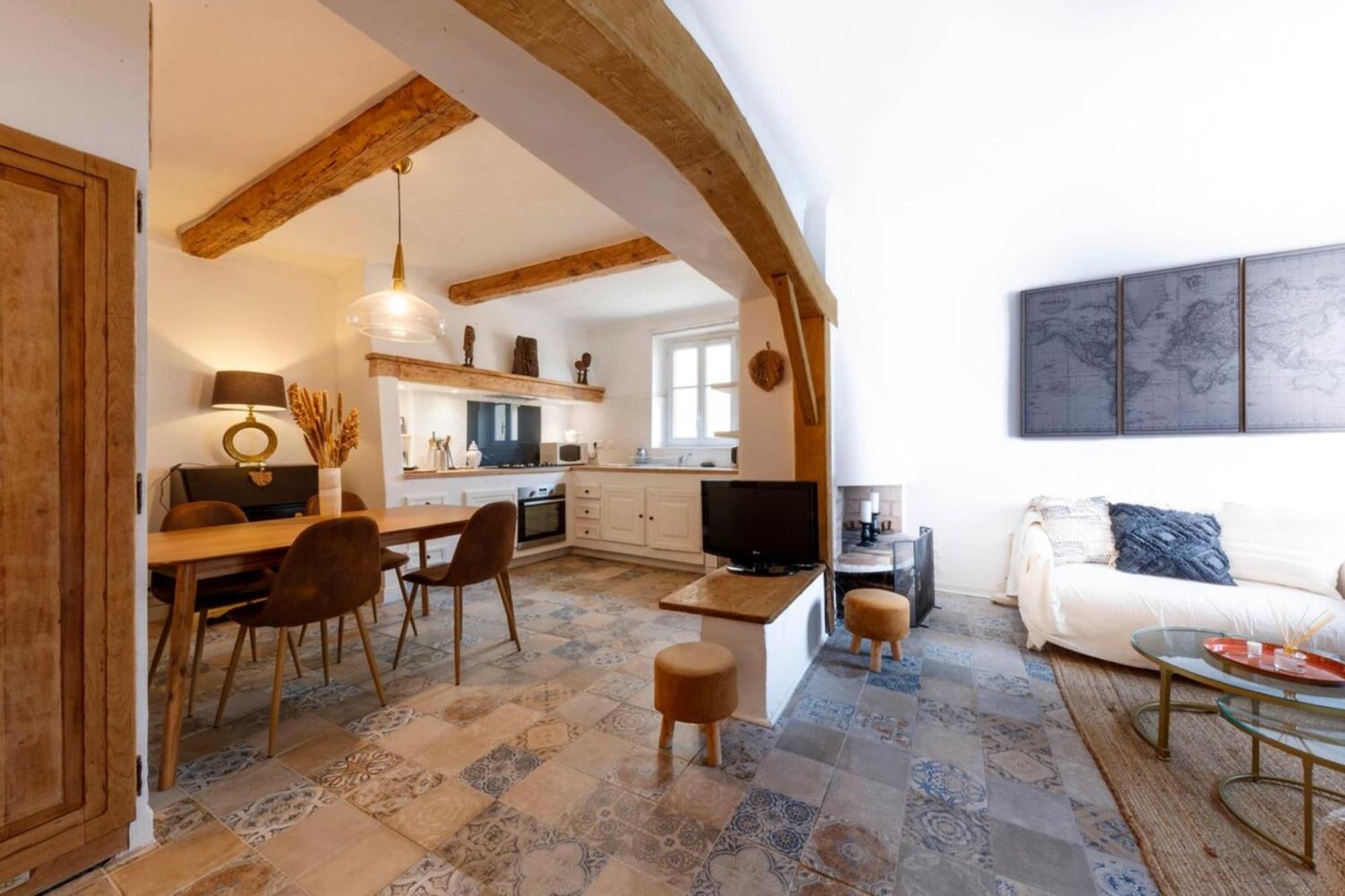 06M - Old Antibes Beautiful Duplex Terrace With Sea View Apartment Luaran gambar