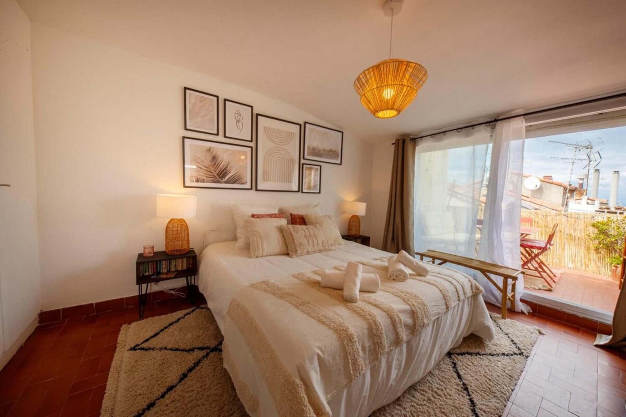 06M - Old Antibes Beautiful Duplex Terrace With Sea View Apartment Luaran gambar