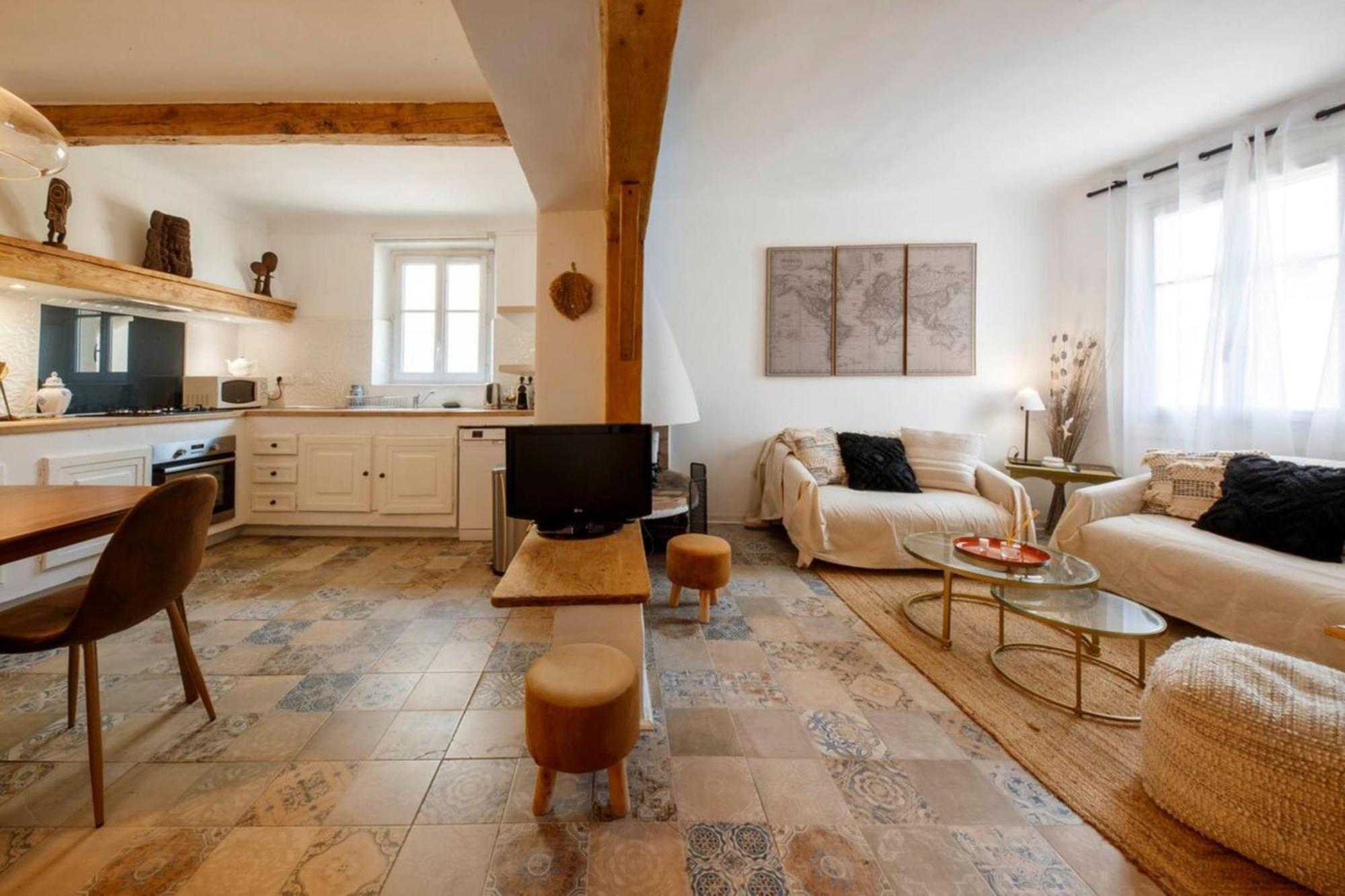 06M - Old Antibes Beautiful Duplex Terrace With Sea View Apartment Luaran gambar